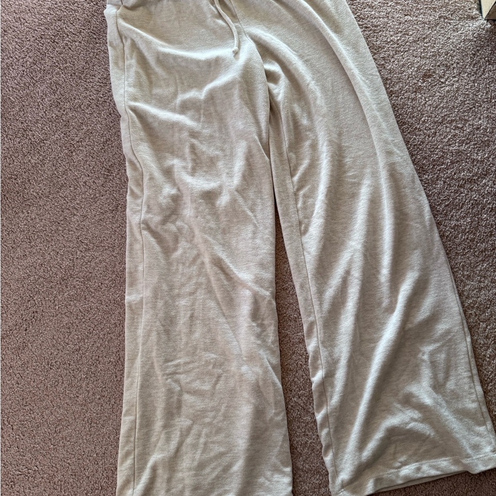 Cozy Wilfred Cream Lounge Pants size XS